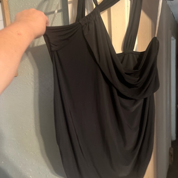Lane Bryant Halter Tank Top 22/24 Black - Picture 2 of 10